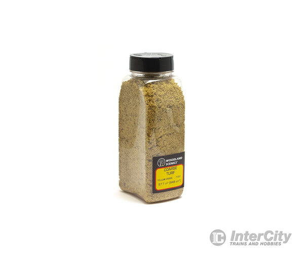 Woodland Scenics 1361 Shaker Turf - Coars Yellow Grass (32 Oz) Flock & Turf