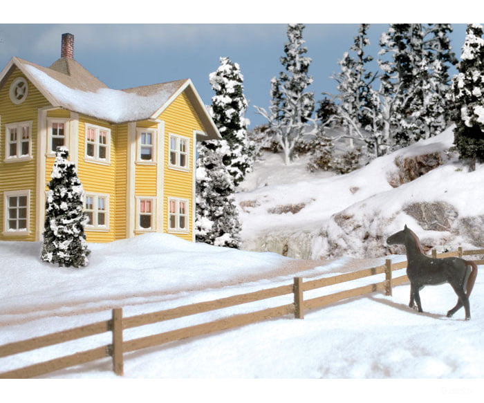 Woodland Scenics 140 Soft Flake Snow In Shaker Flock & Turf