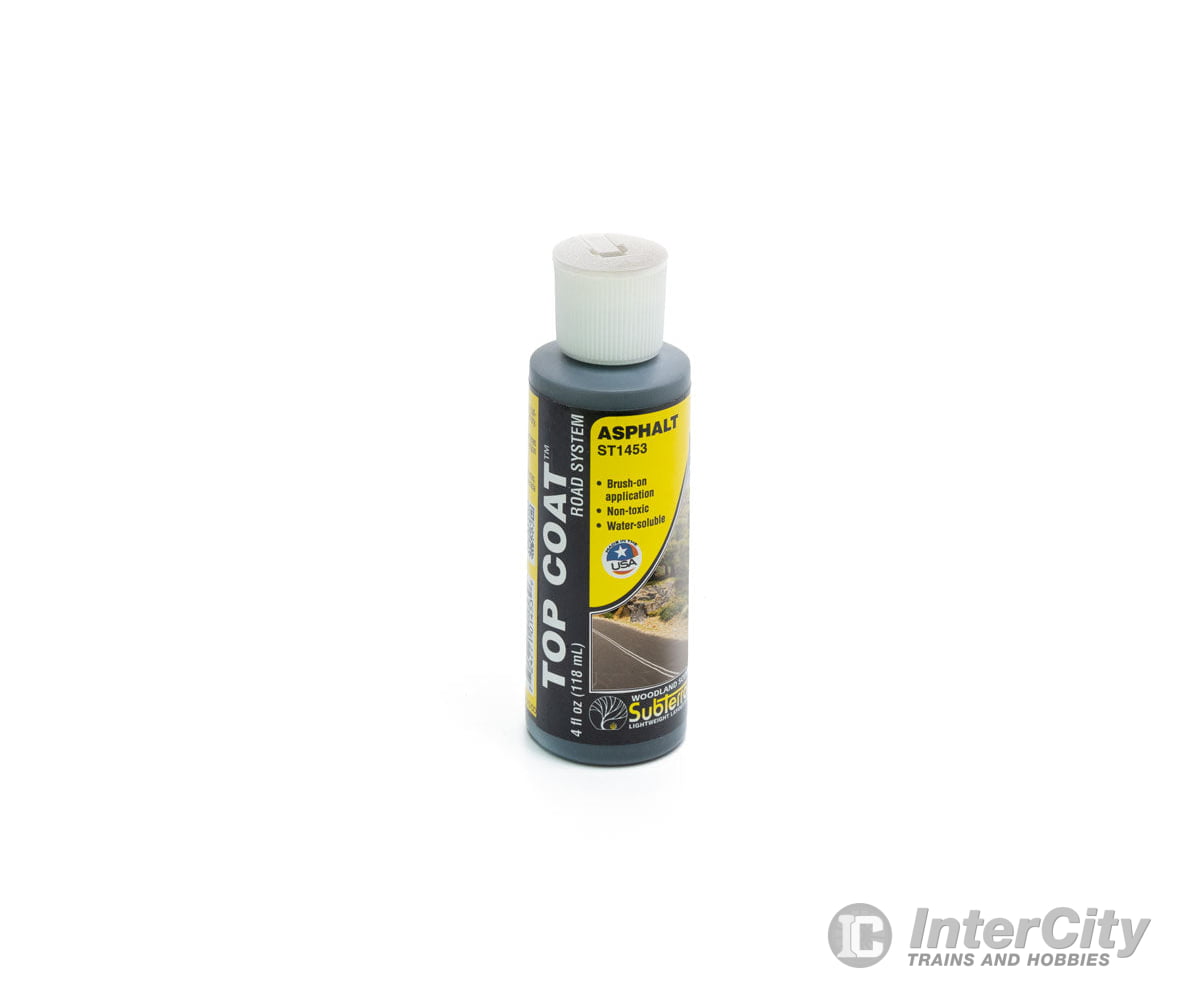 Woodland Scenics 1453 Top Coat Asphalt Paving (4 Oz) Roads & Streets