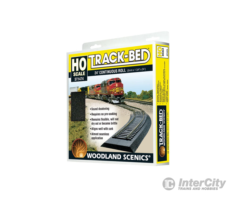 Woodland Scenics 1474 Trackbed - 24’ Roll Ho Scale Ballast & Roadbed