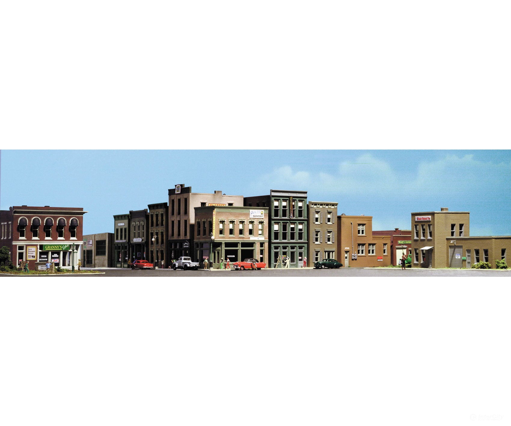 Woodland Scenics 1486 City & Industry Building Set (Ho) Layout Kits