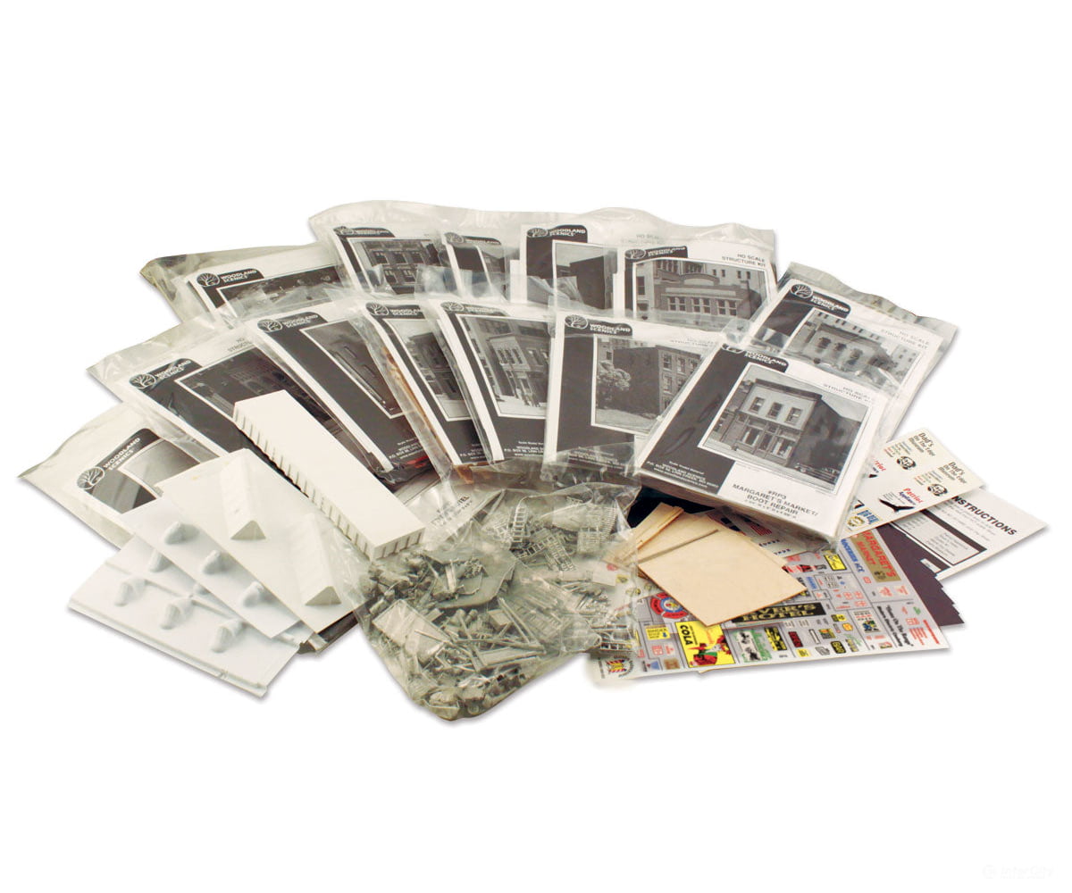 Woodland Scenics 1487 River Pass Building Kits (Ho) Layout