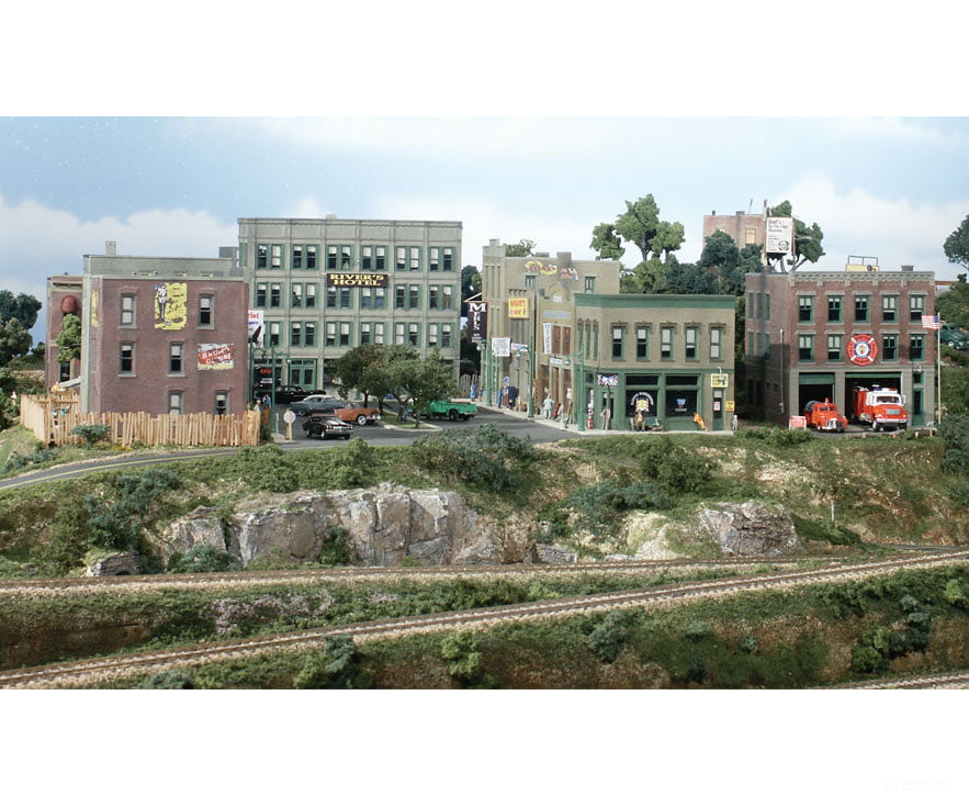 Woodland Scenics 1487 River Pass Building Kits (Ho) Layout