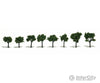 Woodland Scenics 1501 Ready - Med Green (.75’ - 1.25’) (8/Pk) Trees & Vegetation