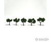 Woodland Scenics 1502 Ready-Med Green (1.25’-2’) (5/Pk) Trees & Vegetation