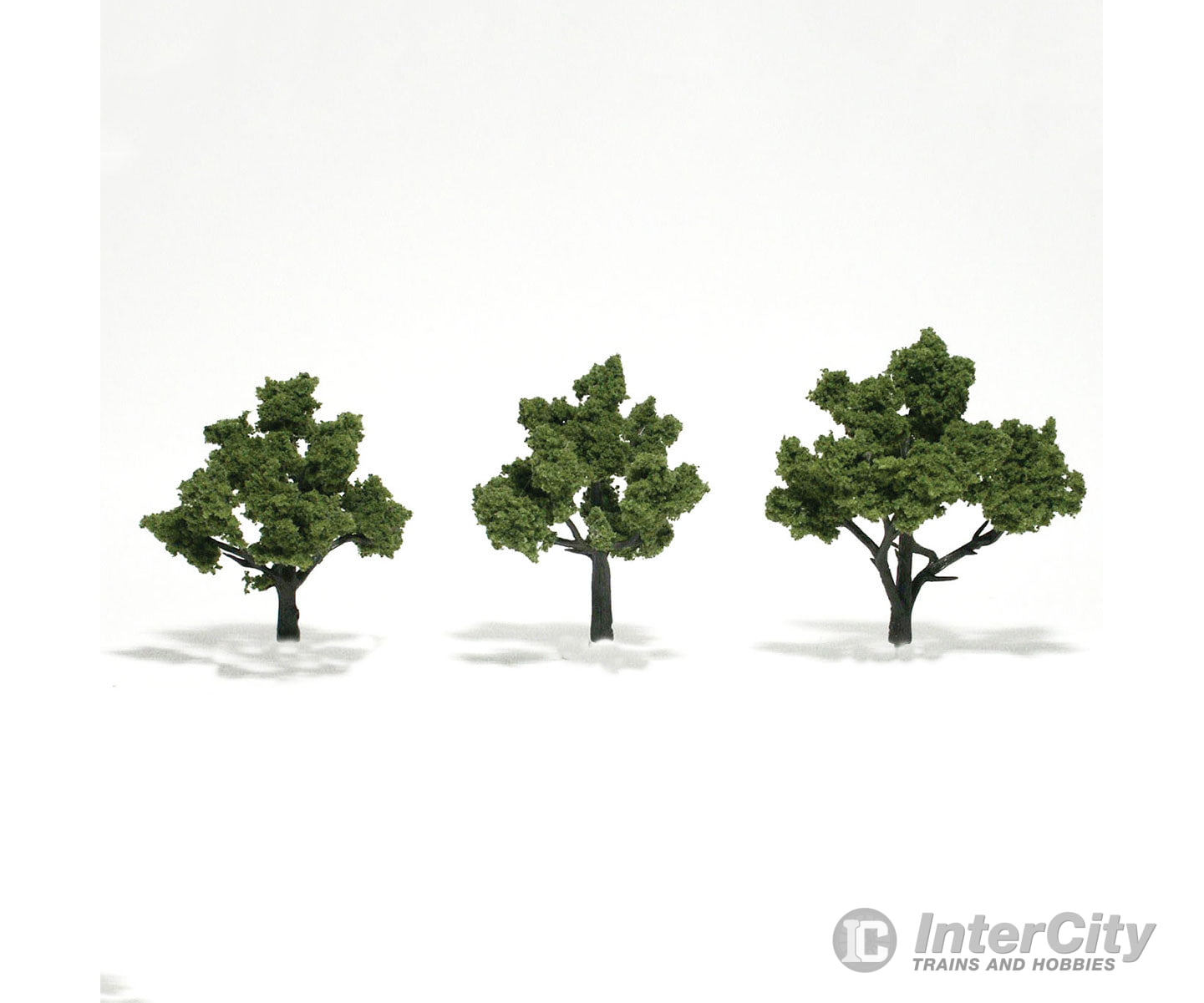 Woodland Scenics 1506 Ready - Lgt Grn (3’ - 4’) (3/Pk) Trees & Vegetation