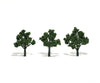 Woodland Scenics 1507 Ready-Med Grn (3’-4’) (3/Pk) Trees & Vegetation