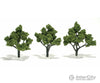 Woodland Scenics 1509 Ready-Lgt Grn (4’’-5’’) (3/Pk) Trees & Vegetation