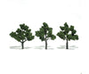 Woodland Scenics 1510 Ready - Med Grn (4’ - 5’) (3/Pk) Trees & Vegetation