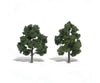 Woodland Scenics 1513 Ready-Med Grn (5’-6’) (2/Pk) Trees & Vegetation