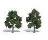 Woodland Scenics 1516 Ready-Med Green (6’’-7’’) (2/Pk) Trees & Vegetation
