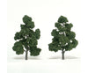 Woodland Scenics 1518 Ready - Med Grn (7’ - 8’) (2/Pk) Trees & Vegetation