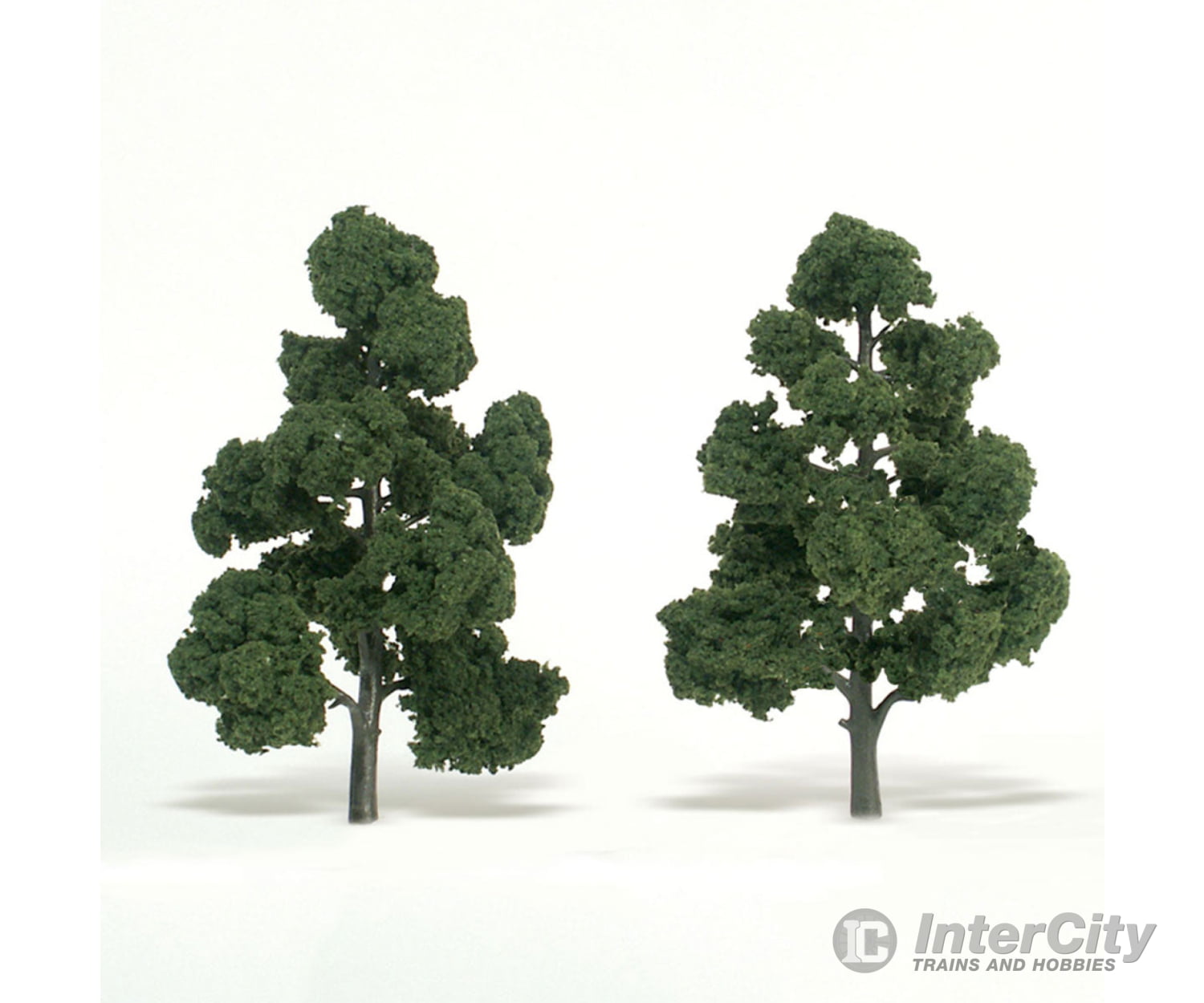 Woodland Scenics 1518 Ready - Med Grn (7’ - 8’) (2/Pk) Trees & Vegetation