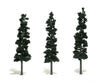 Woodland Scenics 1563 Ready - Conifer Grn (7’ - 8’) (3/Pk) Trees & Vegetation