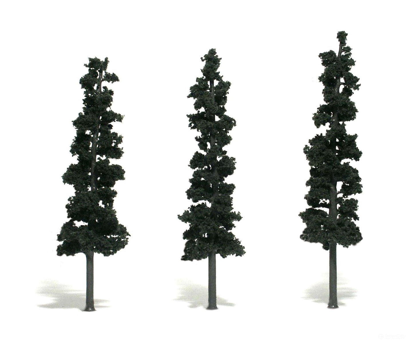 Woodland Scenics 1563 Ready - Conifer Grn (7’ - 8’) (3/Pk) Trees & Vegetation