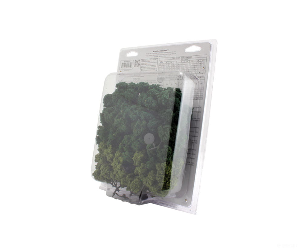 Woodland Scenics 1571 Ready - Mixed Green Deciduous (2’ - 3’) (23/Pk) Trees & Vegetation