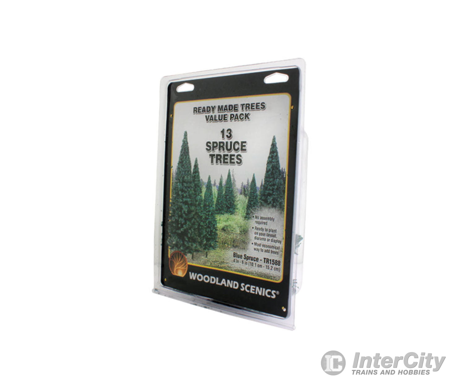 Woodland Scenics 1588 Blue Spruce Tree Value Pack - Ready Made Trees(Tm) - - 4 To 6’ 10.2 15.2Cm