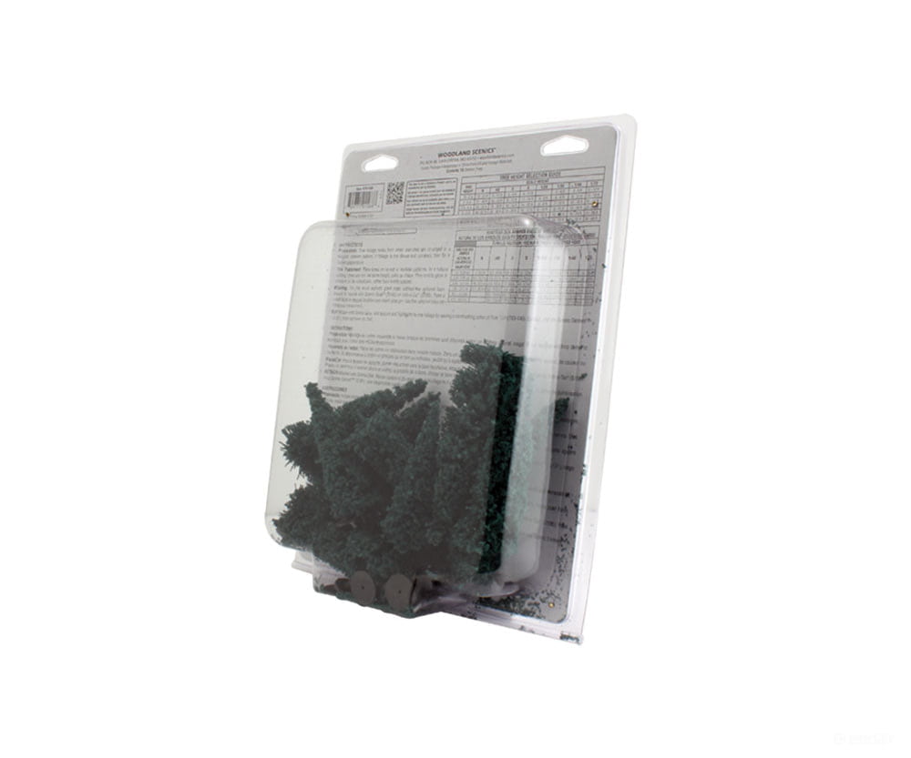 Woodland Scenics 1588 Blue Spruce Tree Value Pack - Ready Made Trees(Tm) - - 4 To 6’ 10.2 15.2Cm