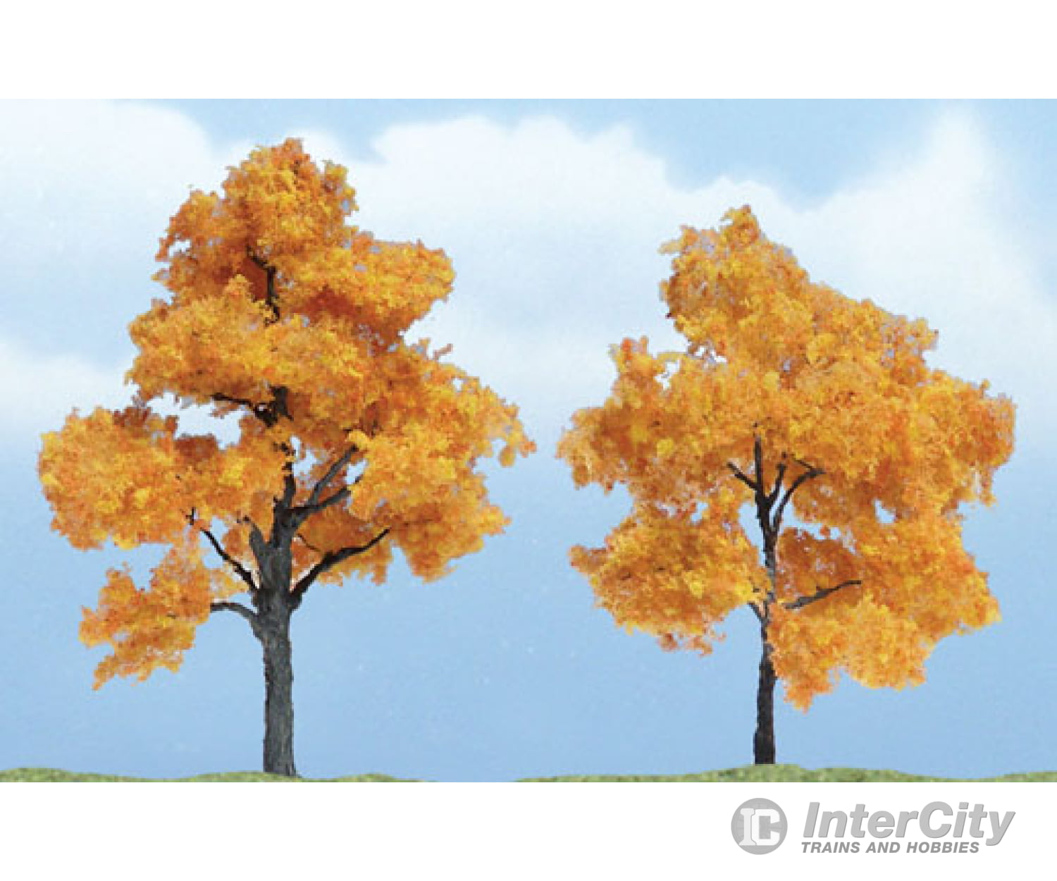 Woodland Scenics 1604 Ready Made Premium Trees(Tm) - Deciduous -- Fall Maple 1 Each: 3-1/4 &