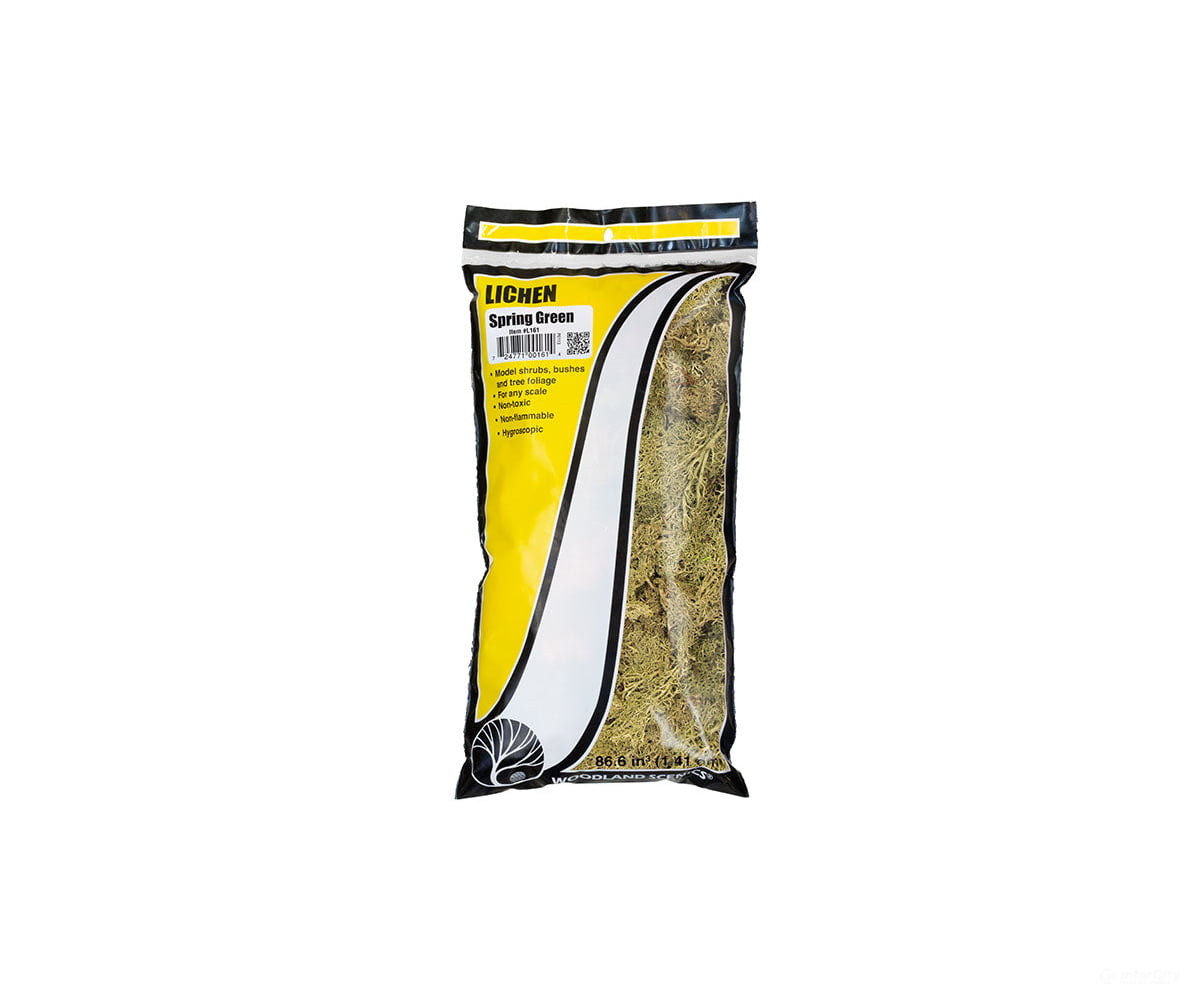 Woodland Scenics 161 Lichen - 1.5Qts 1.4L Spring Green Trees & Vegetation