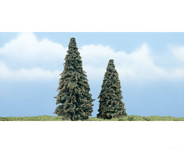 Woodland Scenics 1625 Ready Made Premium Trees(Tm) - - Conifer - 3 To 4’ 7.6 10.2Cm Pkg(2) Trees