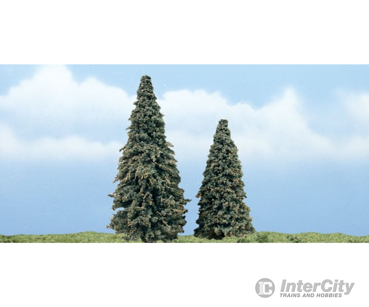 Woodland Scenics 1625 Ready Made Premium Trees(Tm) - - Conifer - 3 To 4’ 7.6 10.2Cm Pkg(2) Trees