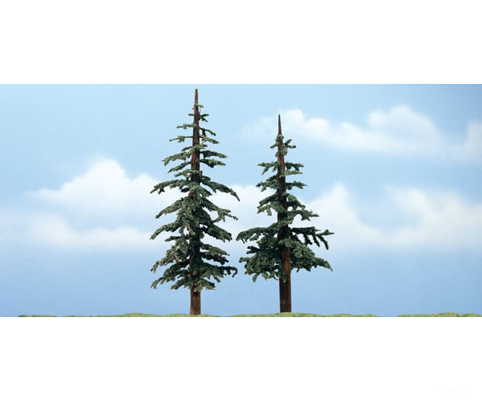 Woodland Scenics 1628 Prem Lodgepole (5’ - 6’) (2/Pk) Trees & Vegetation