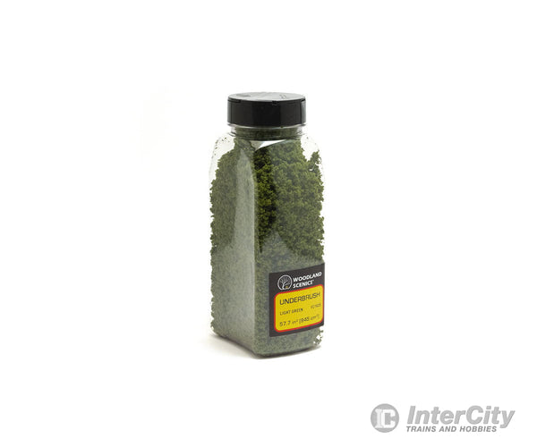 Woodland Scenics 1635 Shaker Underbrush Light Green (32 Oz) Trees & Vegetation