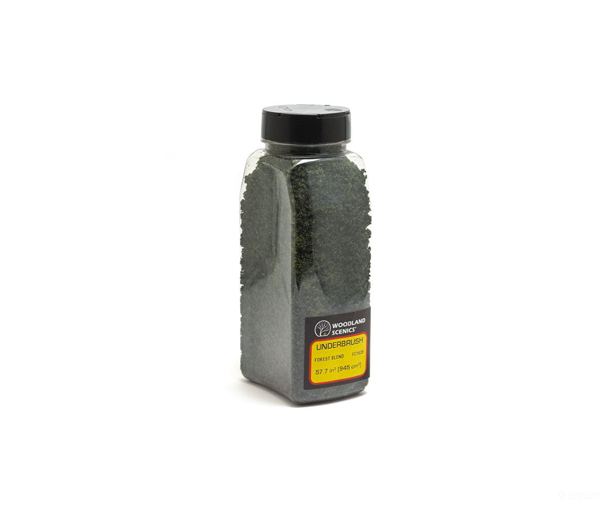 Woodland Scenics 1639 Shaker Underbrush Forest Blend (32 Oz) Trees & Vegetation