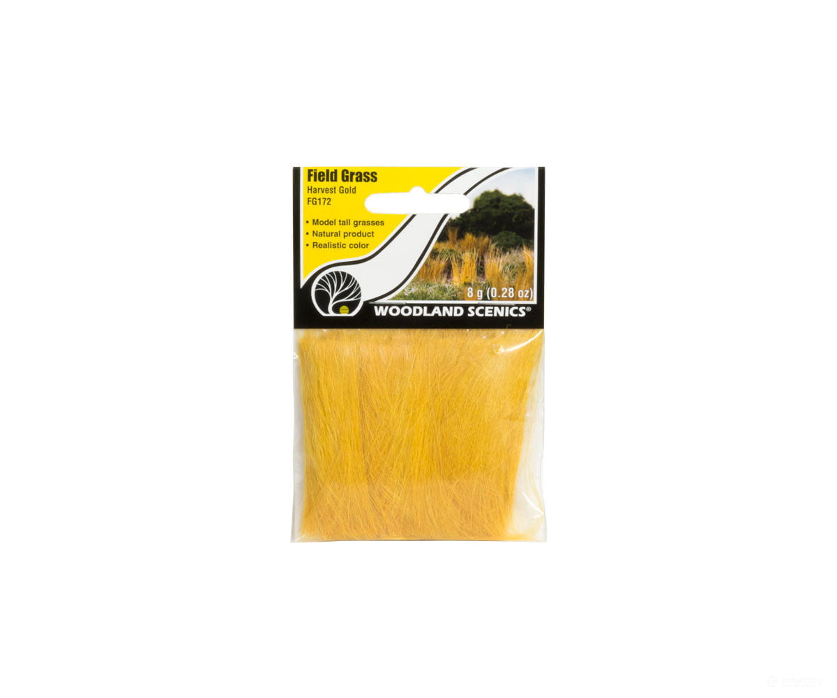 Woodland Scenics 172 Field Grass - Harvest Gold Static & Applicators