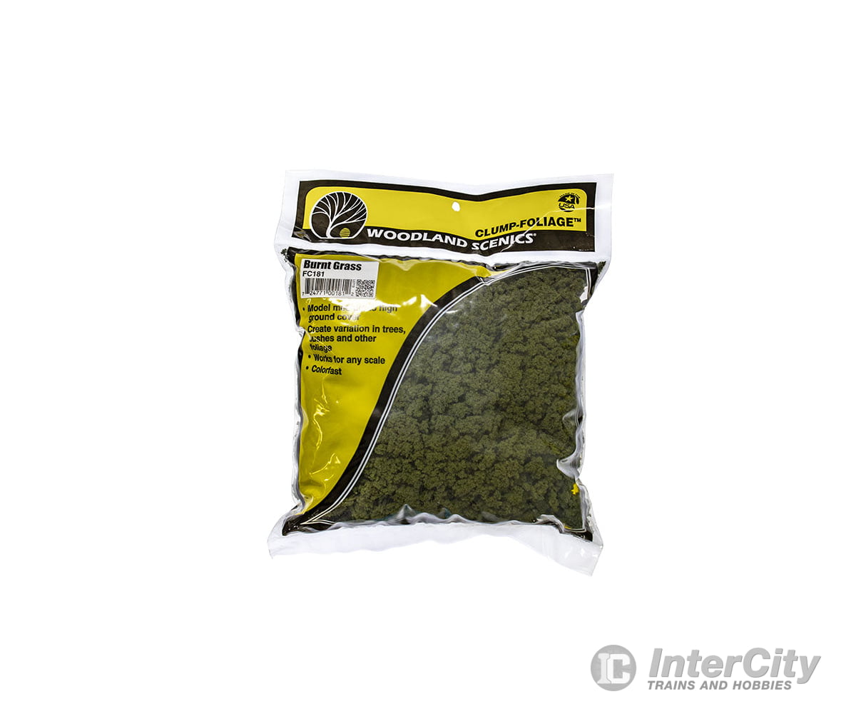 Woodland Scenics 181 Clump Foliage - Burn Green (2.8L) Trees & Vegetation