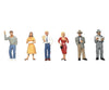 Woodland Scenics 1821 Pedestrians (Ho) Figures