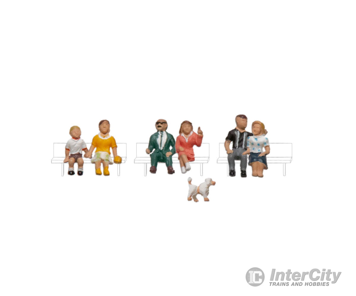 Woodland Scenics 1834 Sit/Wait (Ho) Figures