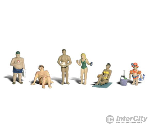 Woodland Scenics 1853 Sun Bathers (Ho) Figures