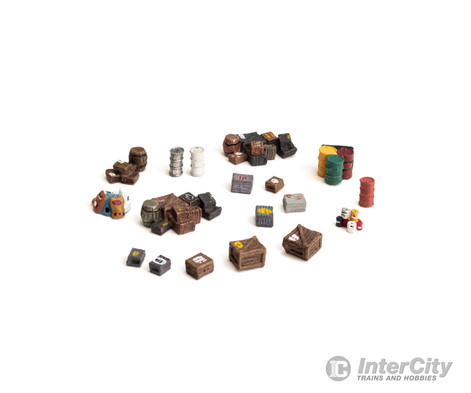 Woodland Scenics 1855 Assorted Crate (Ho) Figures