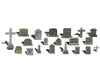 Woodland Scenics 1856 Tombstones (Ho) Figures