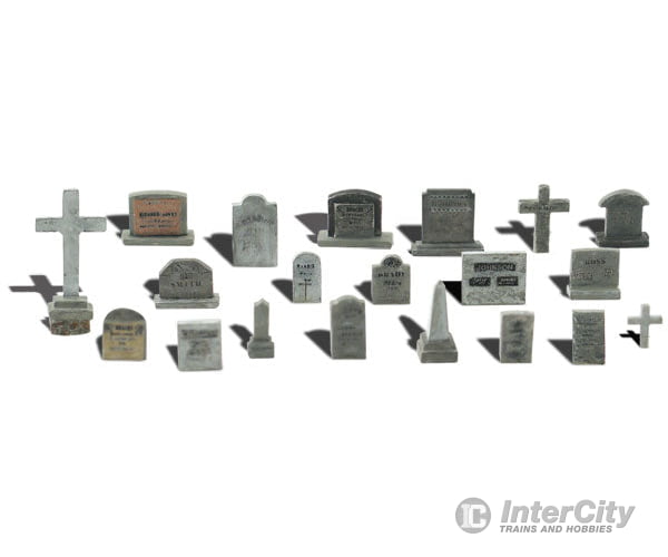 Woodland Scenics 1856 Tombstones (Ho) Figures