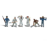 Woodland Scenics 1858 Chain Gang (Ho) Figures