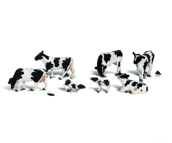 Woodland Scenics 1863 Holstein Cows(Ho) Figures