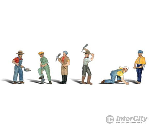 Woodland Scenics 1865 Track Workers(Ho) Figures