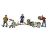 Woodland Scenics 1875 People & Pesky Raccoons (Ho) Figures