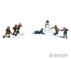 Woodland Scenics 1894 Snowball Fight (Ho) Figures