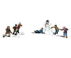Woodland Scenics 1894 Snowball Fight (Ho) Figures