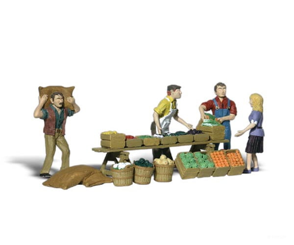 Woodland Scenics 1896 Farmers Market (Ho) Figures