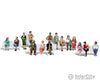 Woodland Scenics 1908 16 Passengers(Ho) Figures