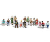 Woodland Scenics 1908 16 Passengers(Ho) Figures