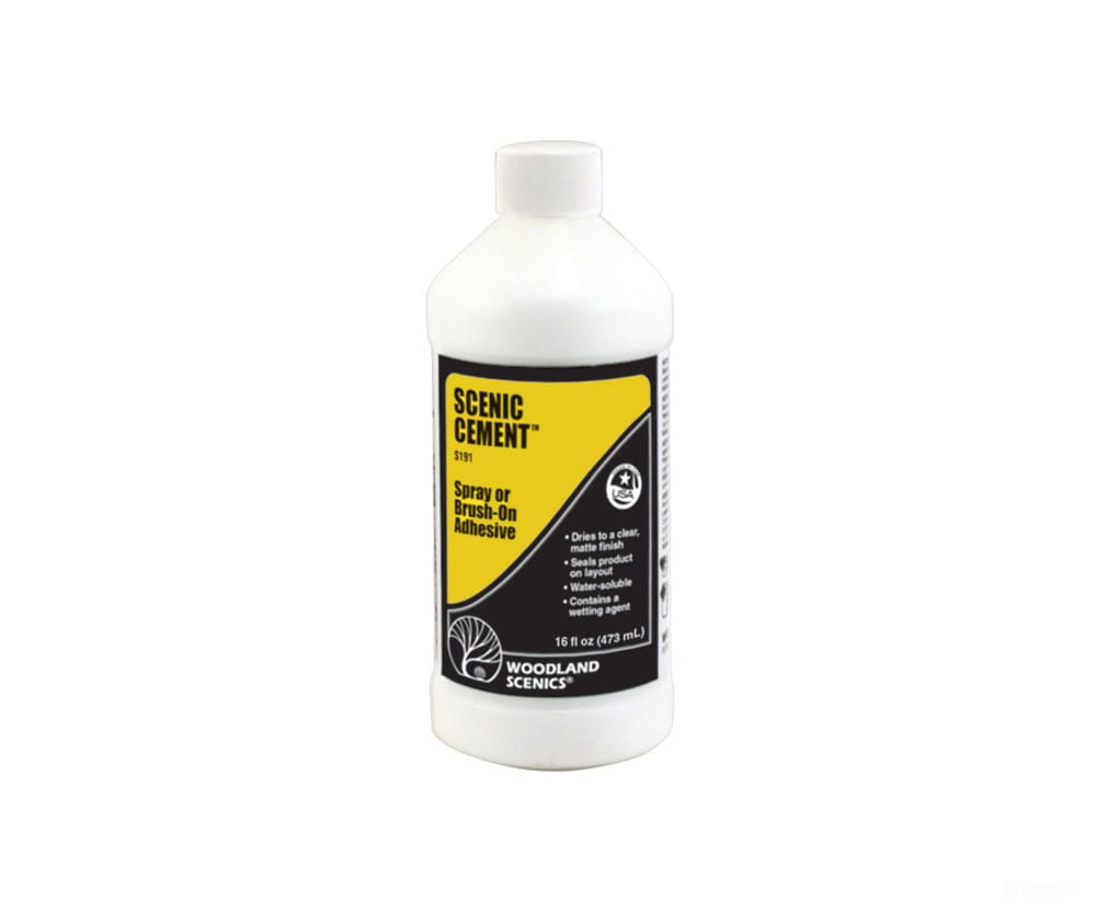 Woodland Scenics 191 Scenic Cement (16Oz) Glues & Adhesives