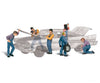 Woodland Scenics 1914 Auto Mechanics (Ho) Figures