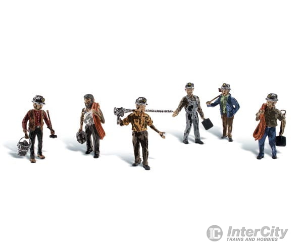 Woodland Scenics 1933 Miners Figures