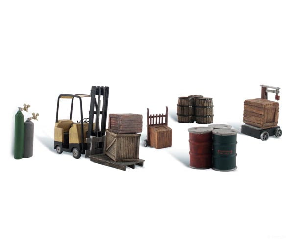 Woodland Scenics 1934 Loading Dock Details Figures